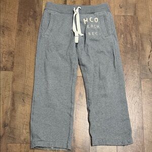 Hollister men’s  Heather Gray Joggers